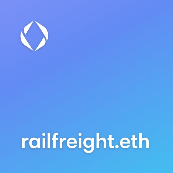 NFT called railfreight.eth