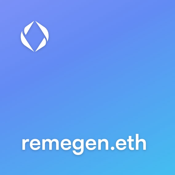 NFT called remegen.eth