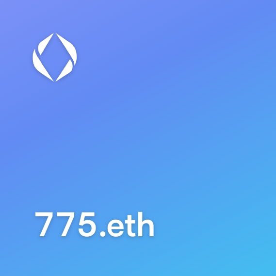 NFT called 775.eth