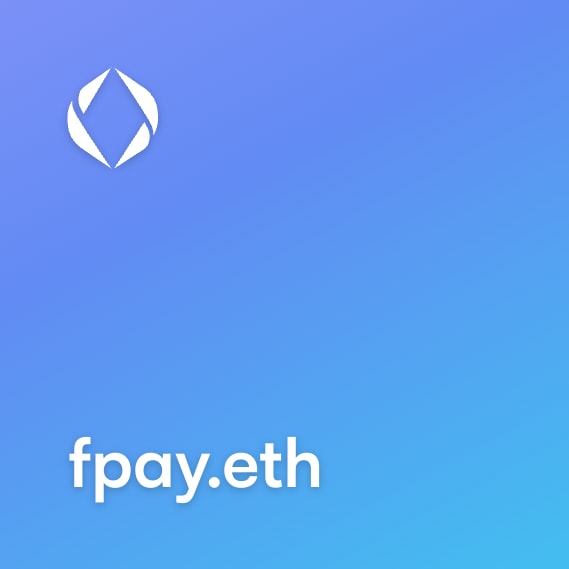 NFT called fpay.eth