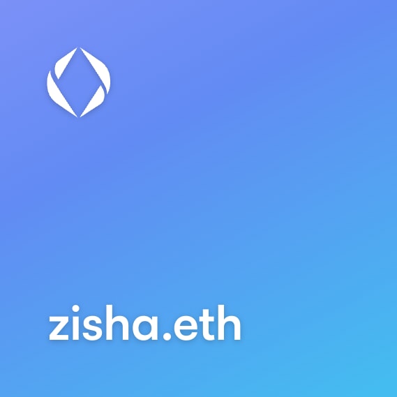 NFT called zisha.eth