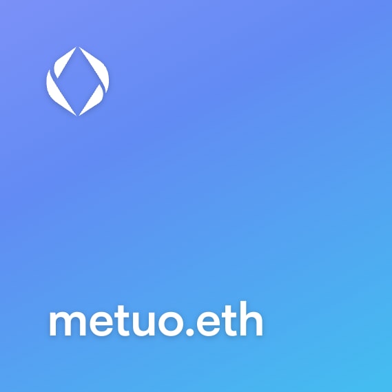 NFT called metuo.eth