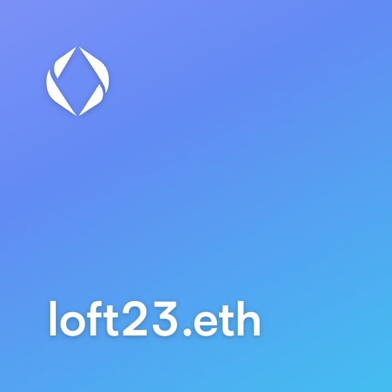 NFT called loft23.eth