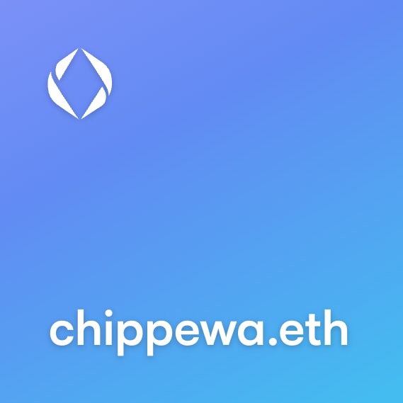 NFT called chippewa.eth