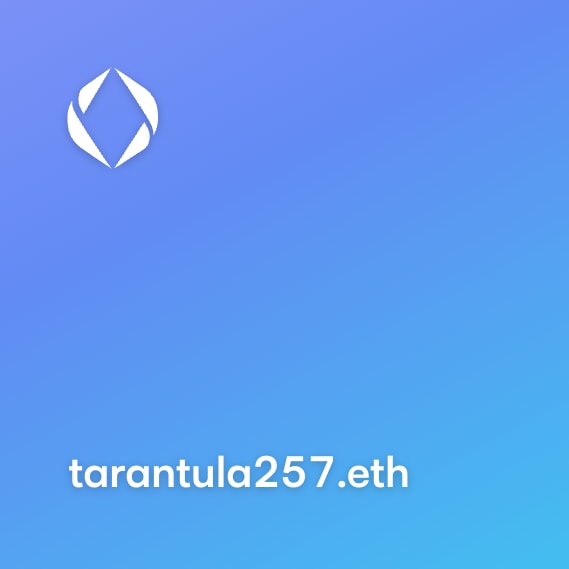 NFT called tarantula257.eth