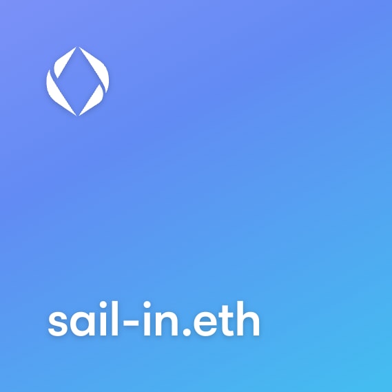 NFT called sail-in.eth