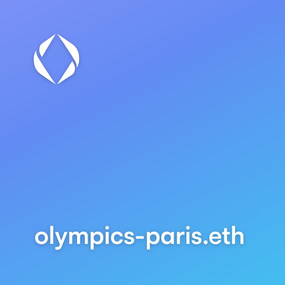 NFT called olympics-paris.eth