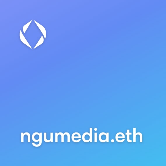 NFT called ngumedia.eth