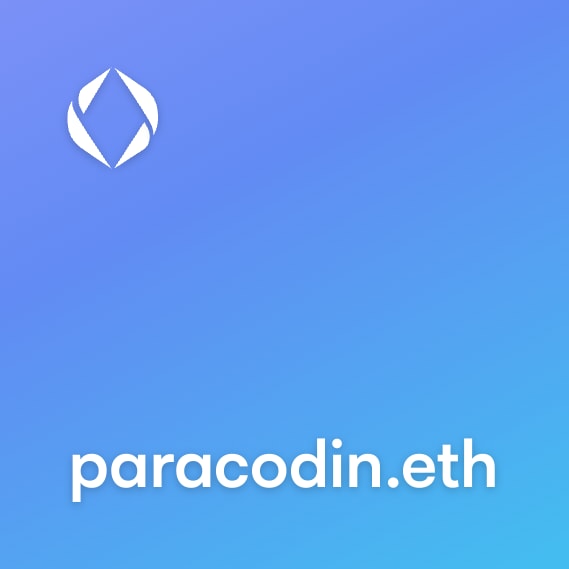 NFT called paracodin.eth