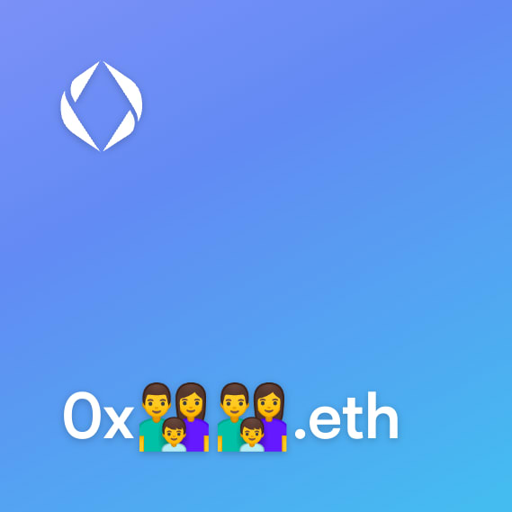 NFT called 0x👨‍👩‍👦👨‍👩‍👦.eth