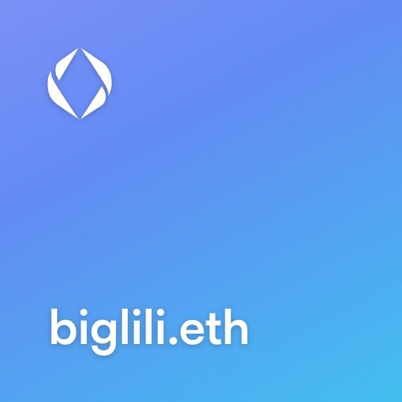 NFT called biglili.eth