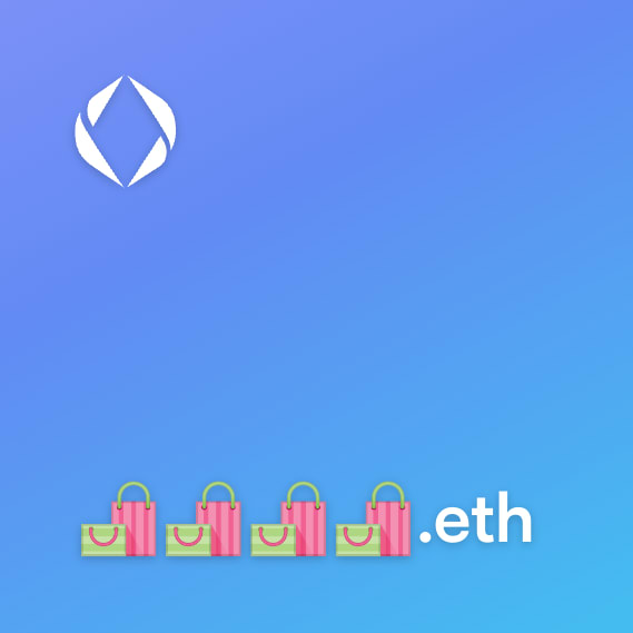 NFT called 🛍🛍🛍🛍.eth