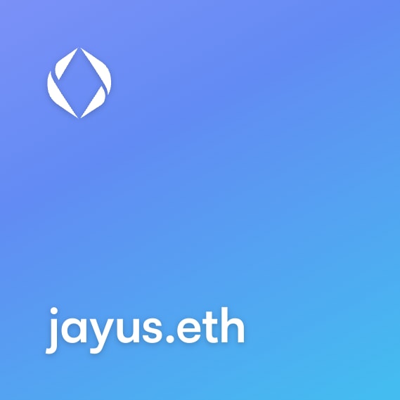 NFT called jayus.eth