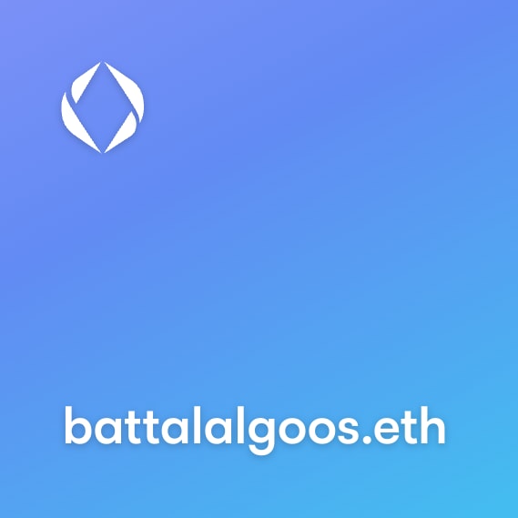 NFT called battalalgoos.eth