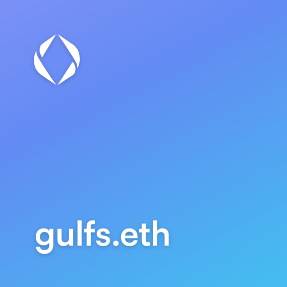 NFT called gulfs.eth