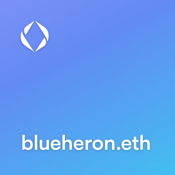 NFT called blueheron.eth