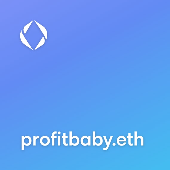 NFT called profitbaby.eth