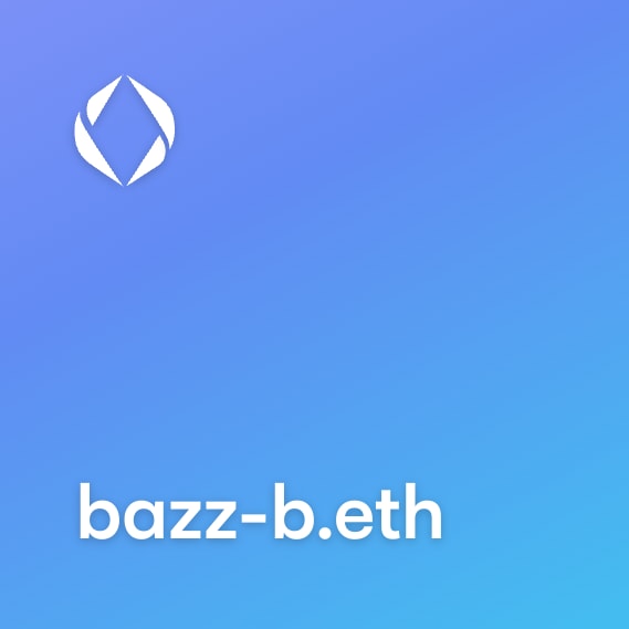 NFT called bazz-b.eth