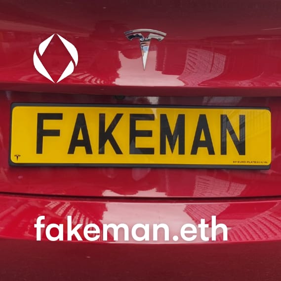 NFT called fakeman.eth