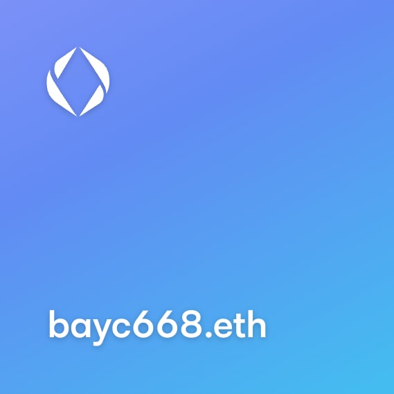 NFT called bayc668.eth