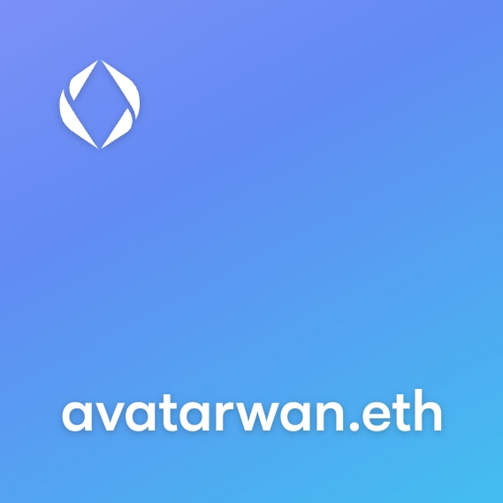 NFT called avatarwan.eth