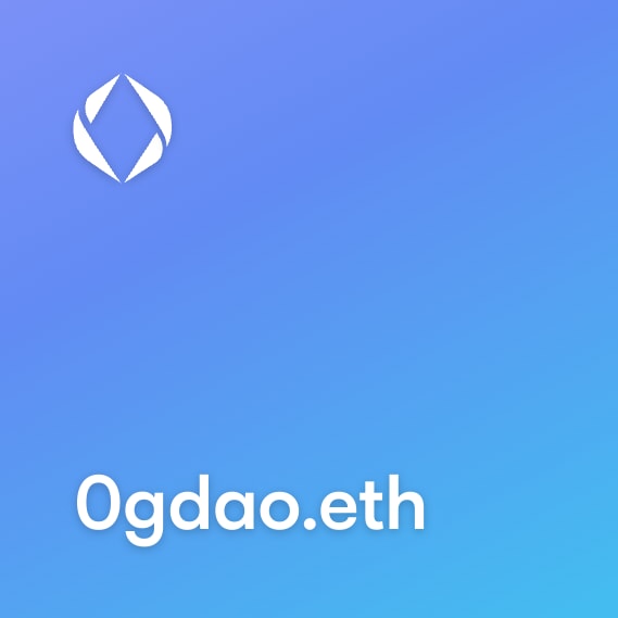 NFT called 0gdao.eth