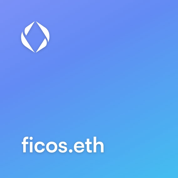 NFT called ficos.eth