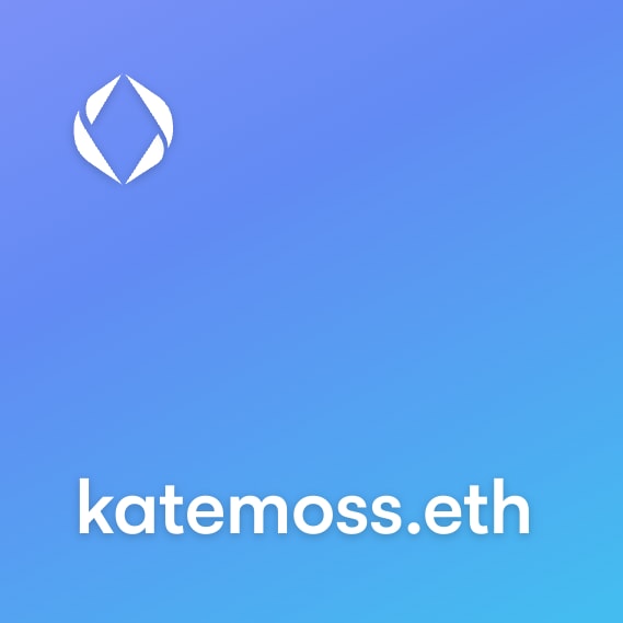 NFT called katemoss.eth