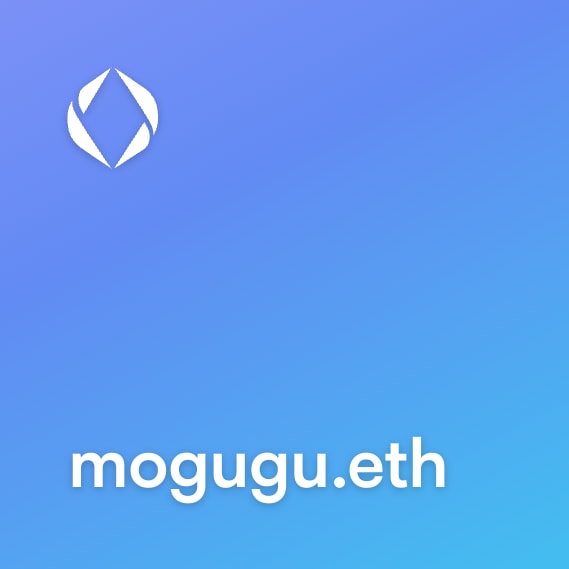 NFT called mogugu.eth