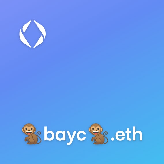 NFT called 🐒bayc🐒.eth