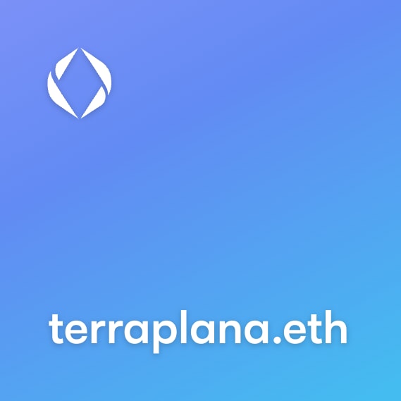 NFT called terraplana.eth