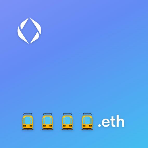 NFT called 🚊🚊🚊🚊.eth