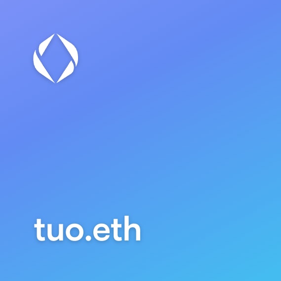 NFT called tuo.eth