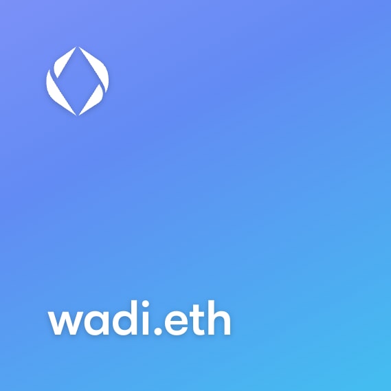 NFT called wadi.eth