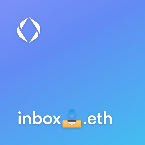 NFT called inbox📥.eth