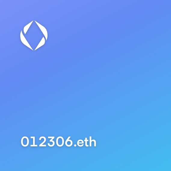 NFT called 012306.eth