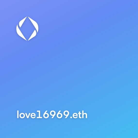 NFT called love16969.eth