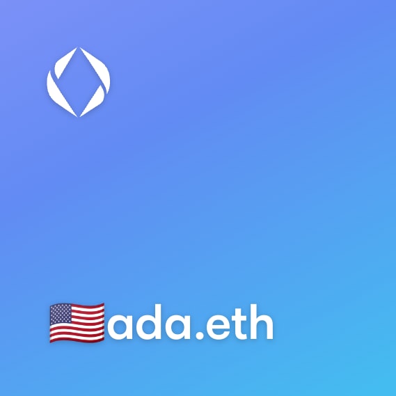 NFT called 🇺🇸ada.eth