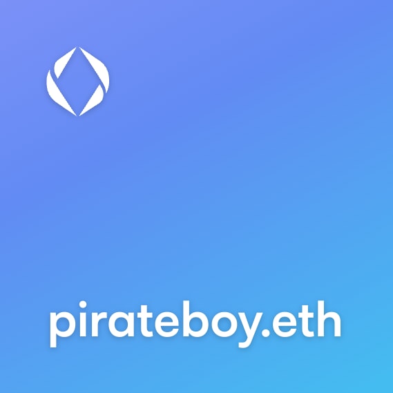 NFT called pirateboy.eth