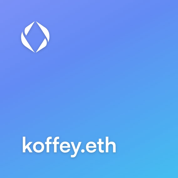 NFT called koffey.eth