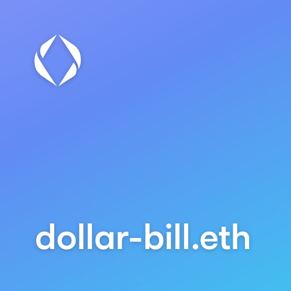 NFT called dollar-bill.eth