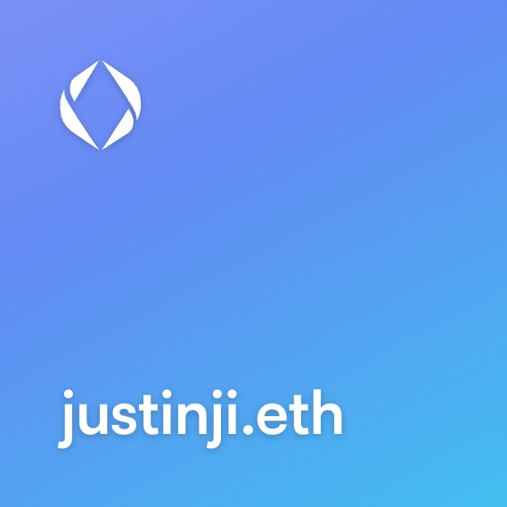 NFT called justinji.eth