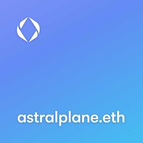 NFT called astralplane.eth