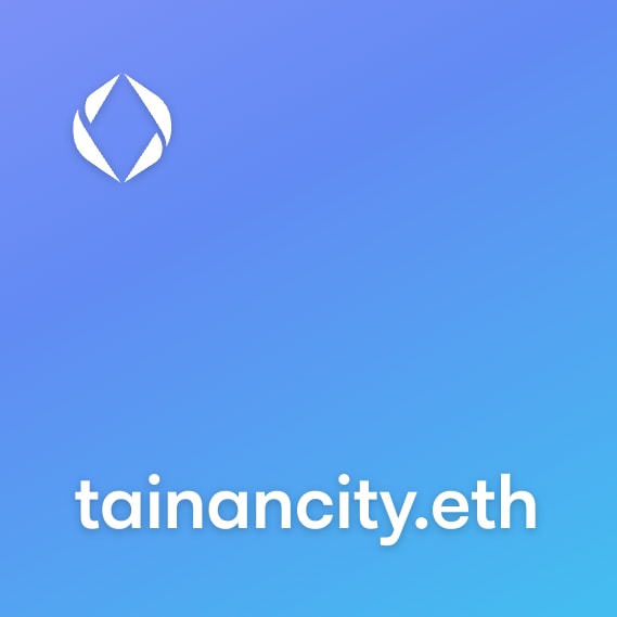 NFT called tainancity.eth