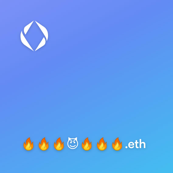 NFT called 🔥🔥🔥😈🔥🔥🔥.eth