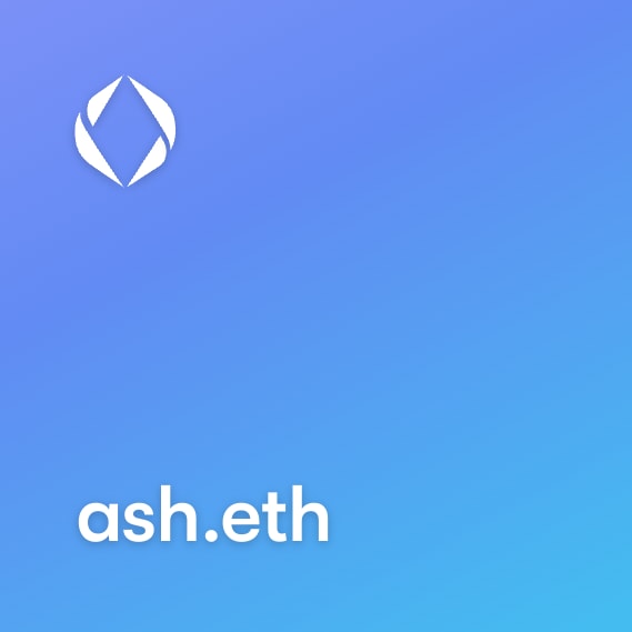 NFT called ash.eth