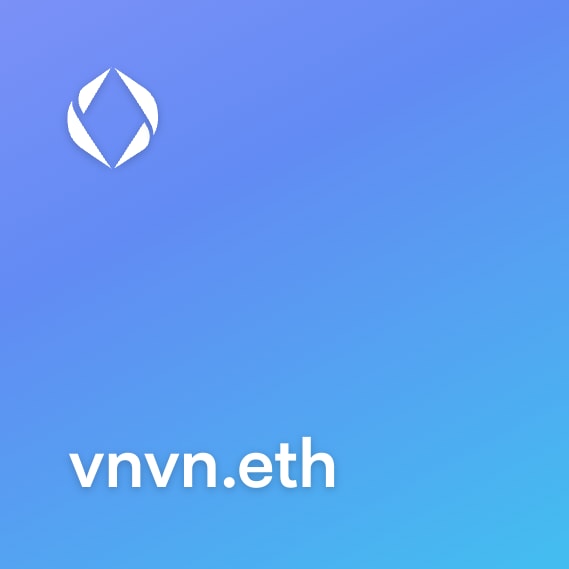 NFT called vnvn.eth