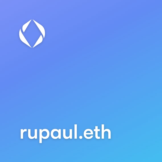 NFT called rupaul.eth