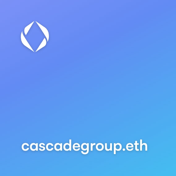 NFT called cascadegroup.eth