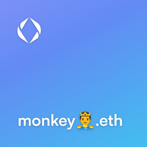 NFT called monkey🤴.eth